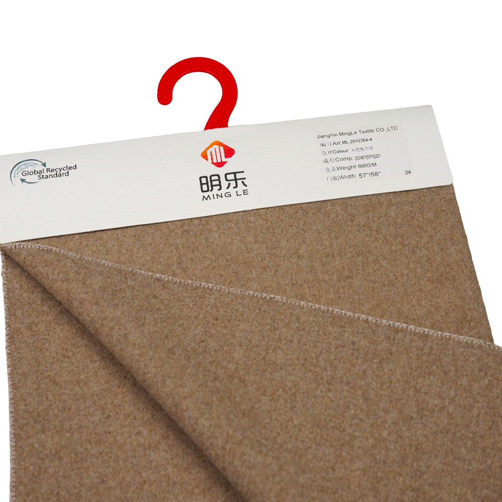 20% Len, 70% Polyester, 690G/M, Tông Màu Đất, Vải Cọc, ML-2010384-4