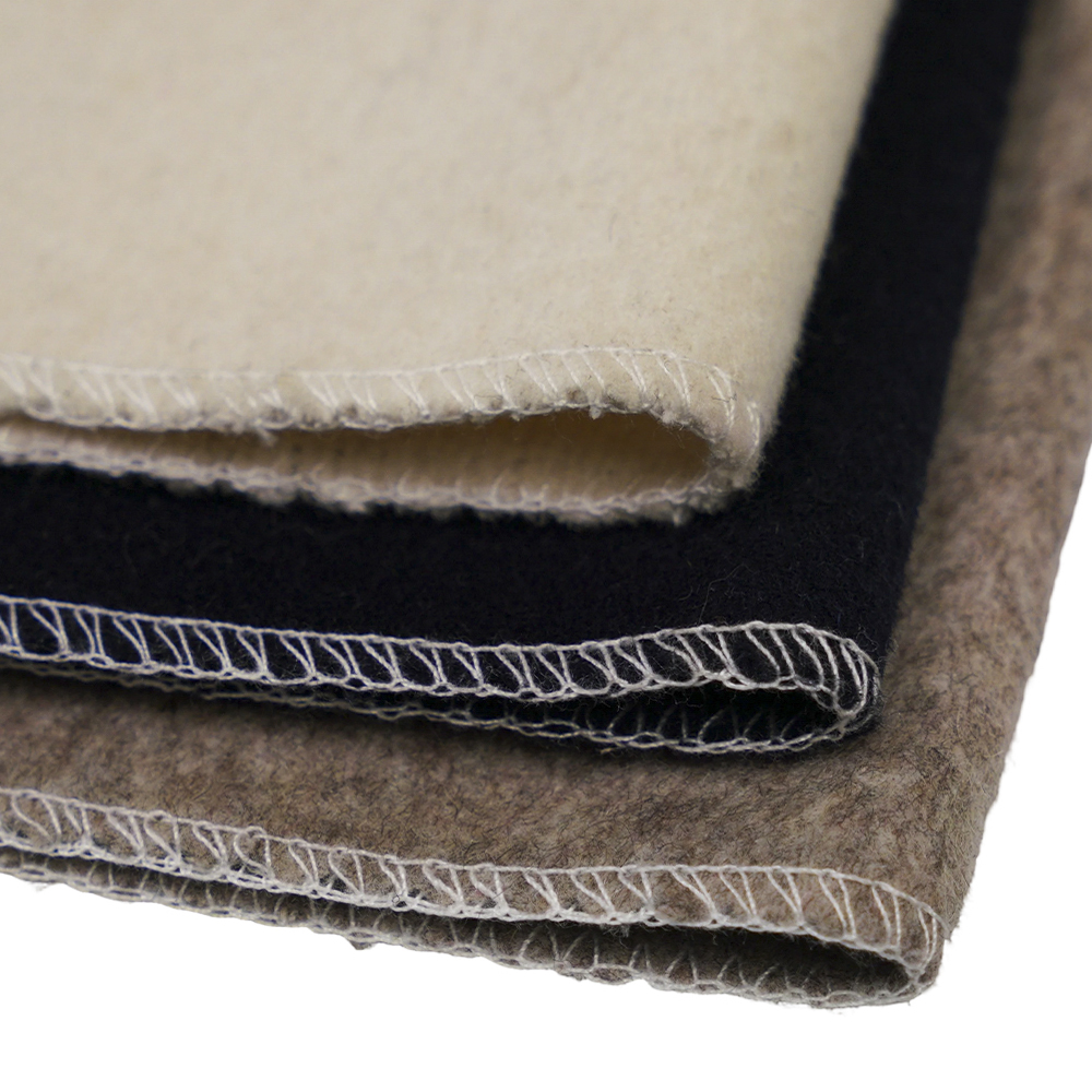 50% Len, 40% Polyester, 10% Sợi khác, 680G/M, Màu be, Len pha lê Lớp phủ một mặt, ML-242-2050680